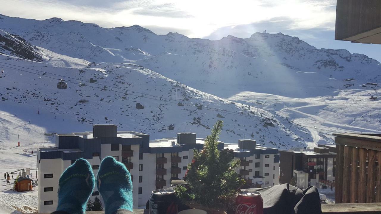 Le Serac W6 Appartement Avec Veranda En Angle Vue Panoramique Gerer Par Particulier Sur Place Val Thorens Exterior photo